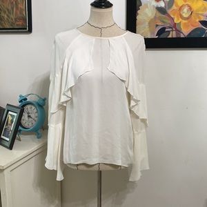BEING DELETED Nicole Miller Lera Silk Top